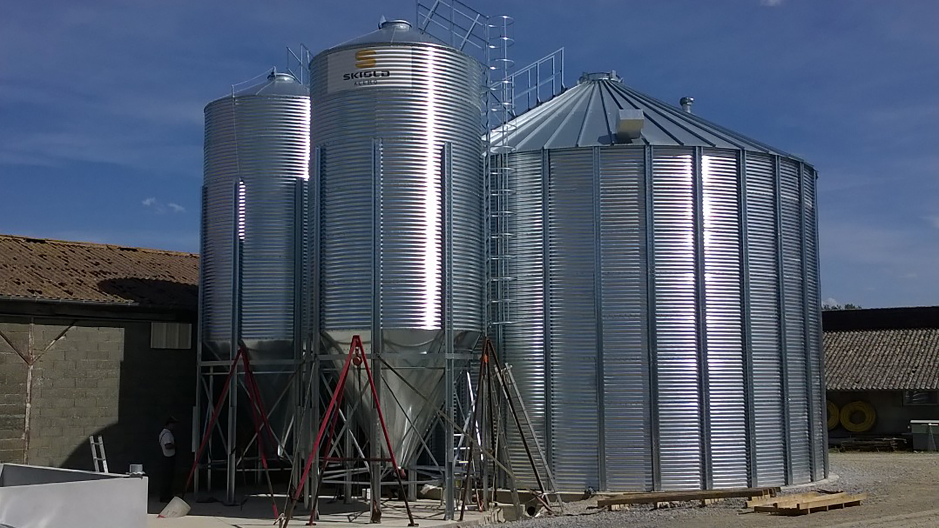 SKIOLD Grain Storage Proportioning Silos