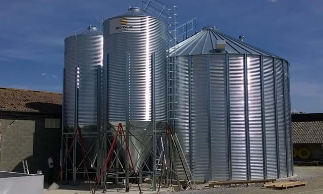 SKIOLD Grain Storage Proportioning Silos